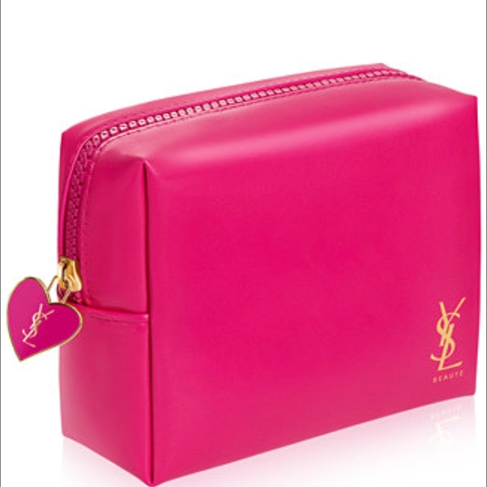 YSL Pink Cosmetic Bag (New)
